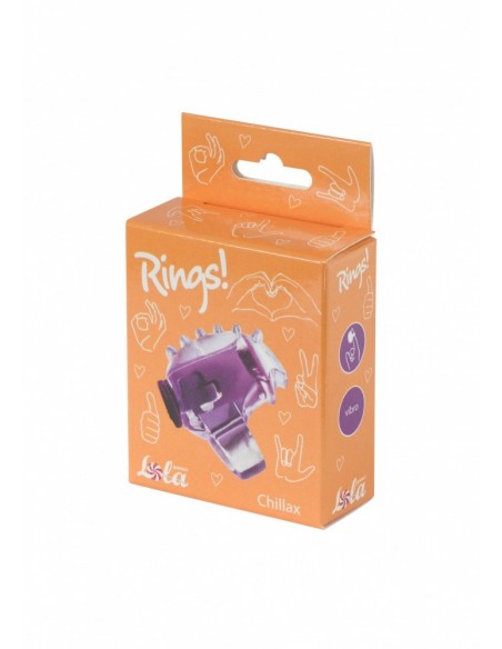 Nakładka na palec z wibracją Sleeve For Finger Chillax Purple - Nakładki na palce - 1