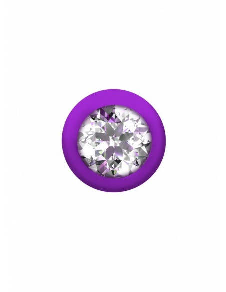 Korek analny Butt Plug  with crystal Emotions Buddy Fioletowy - Kulki analne, koraliki analne - 4