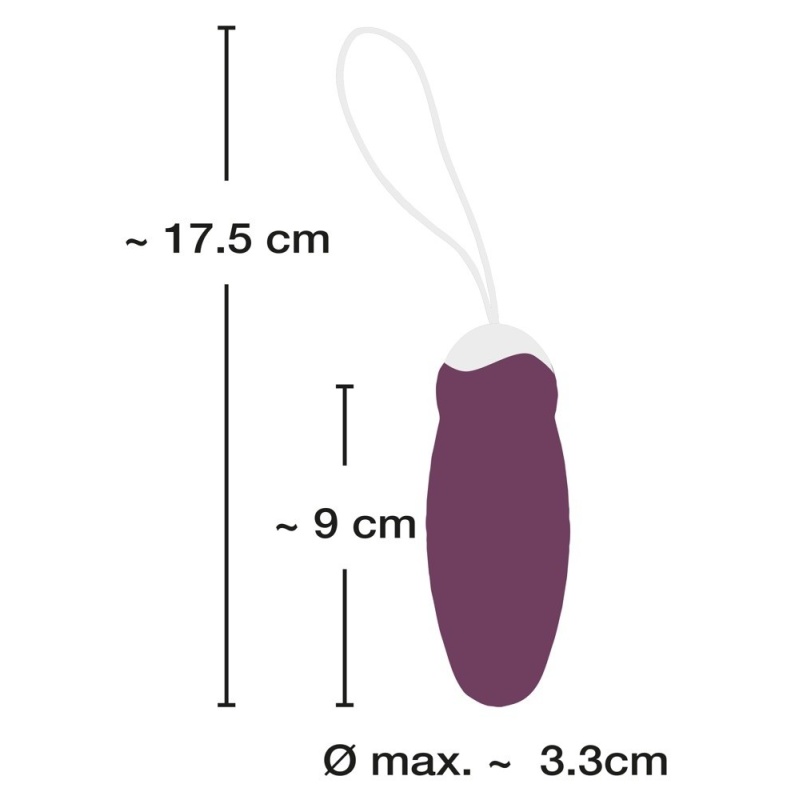 Wibro-Jajko RC Knocking Love Ball – Funkcja Pukania, Pilot Zdalnego Sterowania, 17,5 cm - 10