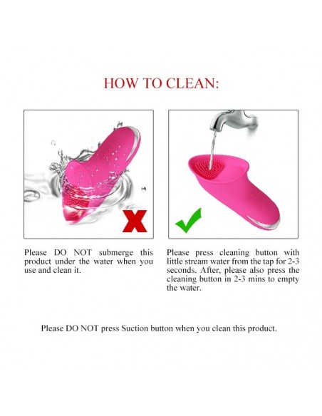 Stymulator łechtaczki Pretty Love - Isaac, Usb 7 Sucking 7 Vibration - Stymulatory łechtaczki - 8