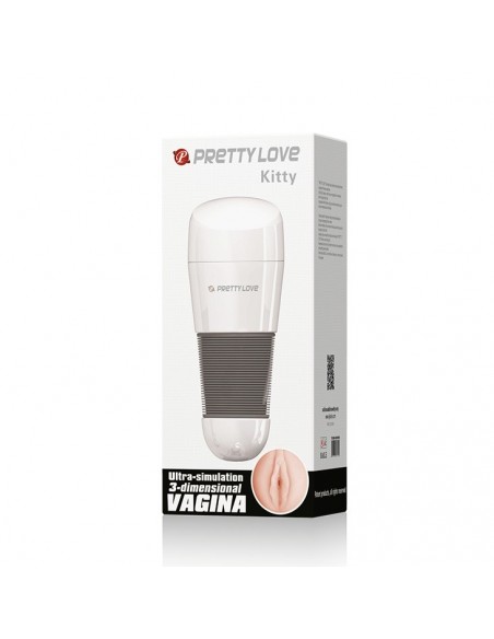 Pmasturbator Retty Love - Kitty White Fleshlight - Masturbatory i Sztuczne pochwy - 2