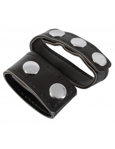 Pierścień erekcyjny Cock Strap With Ball Stretcher - Pierścienie erekcyjne niewibrujące - 5