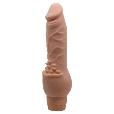 Wibrator realistyczny - CLARK Vibrating Soft Skin 19,5 cm - 1