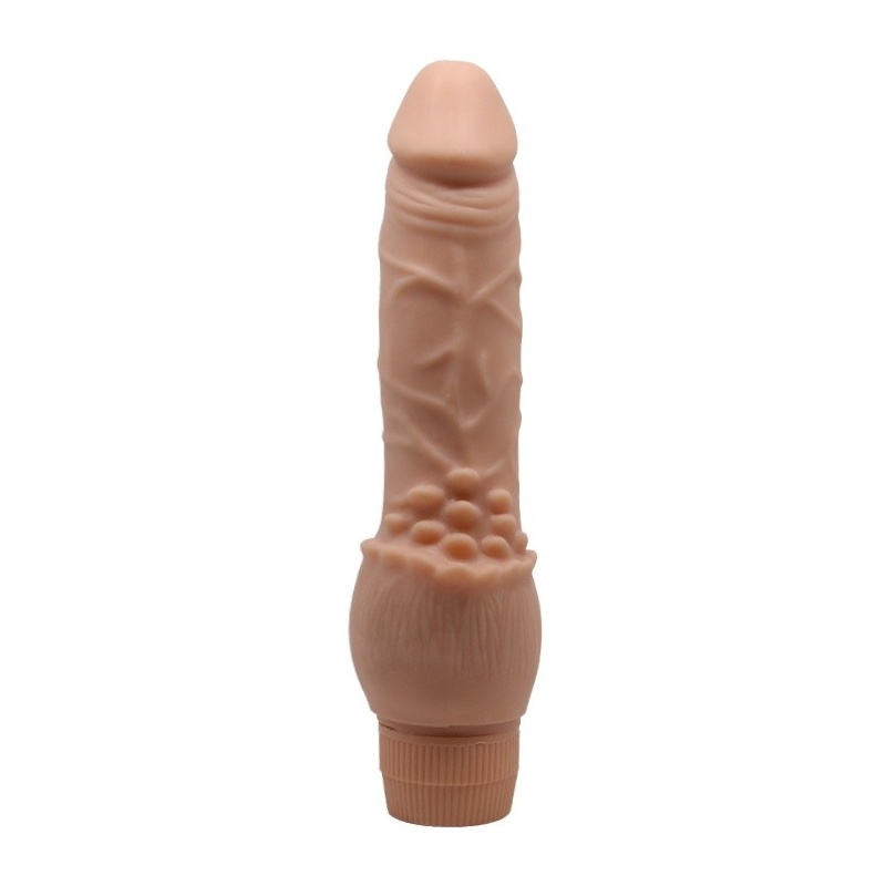 Realistyczny wibrator Clark Soft Skin 19,5 cm - 7