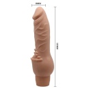 Realistyczny wibrator Clark Soft Skin 19,5 cm - 10
