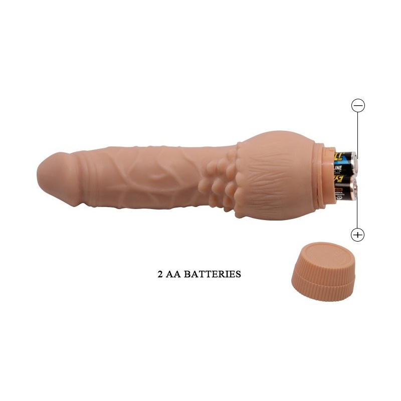 Realistyczny wibrator Clark Soft Skin 19,5 cm - 12