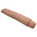 Wibrator Multispeed Flexible 25,5 cm z realistycznym trzonem i płynną regulacją wibracji - 9