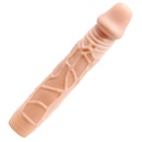 Realistyczny wibrator BOB Soft Skin 22,5 cm - wypukła głowa i żyłkowany trzon - 5
