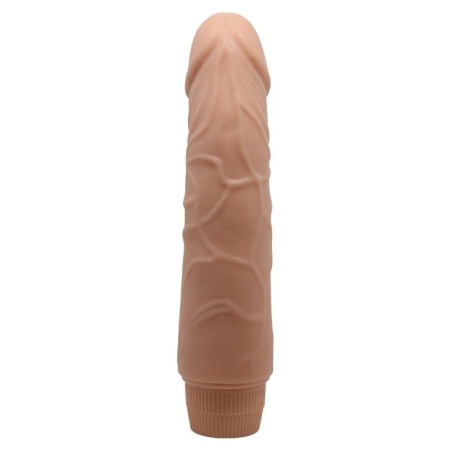 Dildo wibrujące JEFF Soft Skin 19,5 cm z realistycznym żyłkowaniem - 6