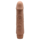 Dildo wibrujące JEFF Soft Skin 19,5 cm z realistycznym żyłkowaniem - 7