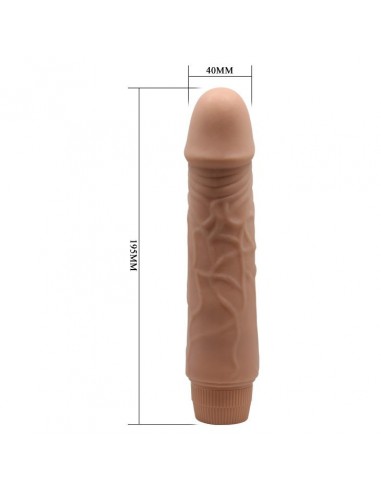 Wibrator realistyczny BAILE - JEFF Soft Skin 19,5 cm - Wibratory Realistyczne - 10