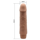 Dildo wibrujące JEFF Soft Skin 19,5 cm z realistycznym żyłkowaniem - 10