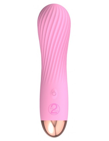Masażer do ciała Cuties 2.0 Mini Vibrator Rose - Wibratory Klasyczne - 3