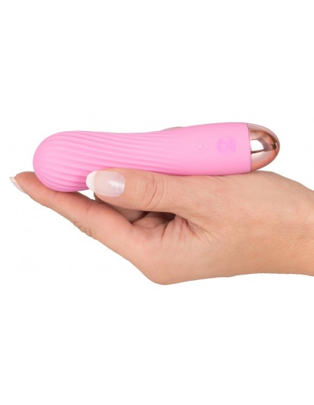 Masażer do ciała Cuties 2.0 Mini Vibrator Rose - Wibratory Klasyczne - 1