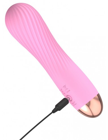 Masażer do ciała Cuties 2.0 Mini Vibrator Rose - Wibratory Klasyczne - 5