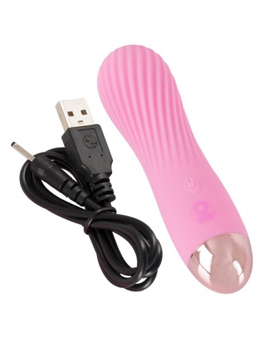 Masażer do ciała Cuties 2.0 Mini Vibrator Rose - Wibratory Klasyczne - 6
