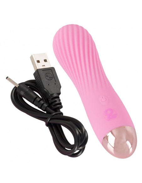 Masażer do ciała Cuties 2.0 Mini Vibrator Rose - Wibratory Klasyczne - 6