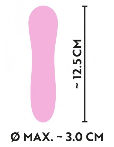 Masażer do ciała Cuties 2.0 Mini Vibrator Rose - Wibratory Klasyczne - 7