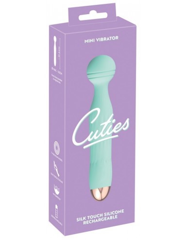 Masażer do ciała Cuties 2.0 Mini Vibrator Green - Wibratory Magic Wand - 3