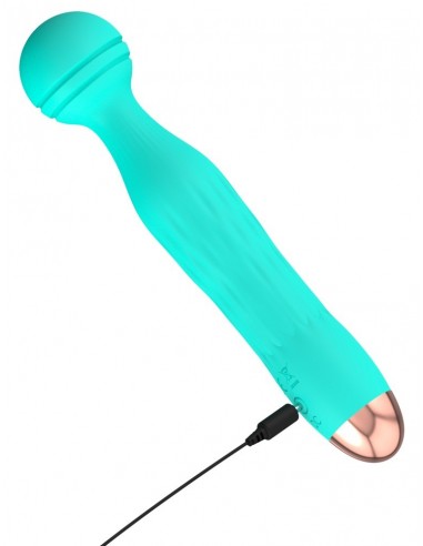 Masażer do ciała Cuties 2.0 Mini Vibrator Green - Wibratory Magic Wand - 6