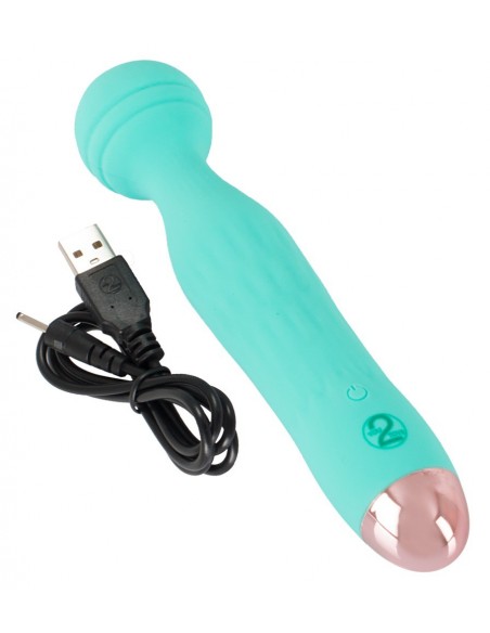 Masażer do ciała Cuties 2.0 Mini Vibrator Green - Wibratory Magic Wand - 7