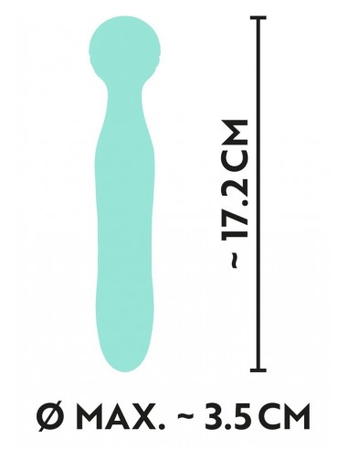 Masażer do ciała Cuties 2.0 Mini Vibrator Green - Wibratory Magic Wand - 8