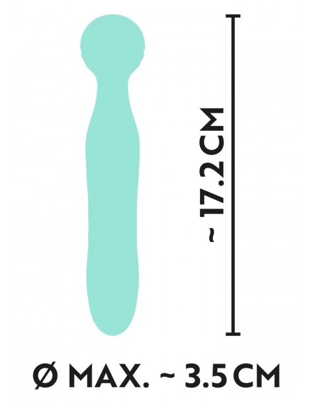 Masażer do ciała Cuties 2.0 Mini Vibrator Green - Wibratory Magic Wand - 8