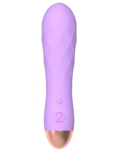 Masażer do ciała Cuties 2.0 Mini Vibrator Purple - Wibratory Klasyczne - 3