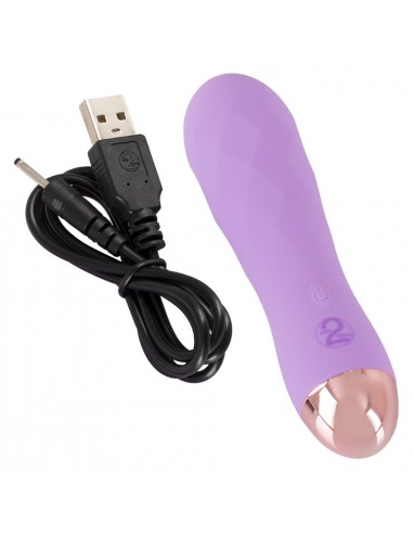 Masażer do ciała Cuties 2.0 Mini Vibrator Purple - Wibratory Klasyczne - 5