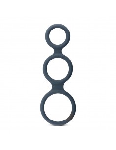 Pierścień erekcyjny Triple Ring - Pierścienie erekcyjne niewibrujące - 1