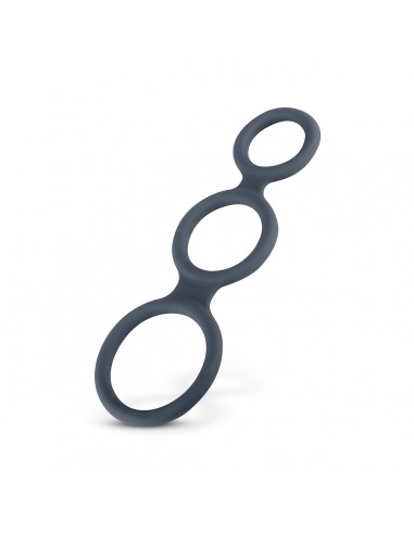 Pierścień erekcyjny Triple Ring - Pierścienie erekcyjne niewibrujące - 4