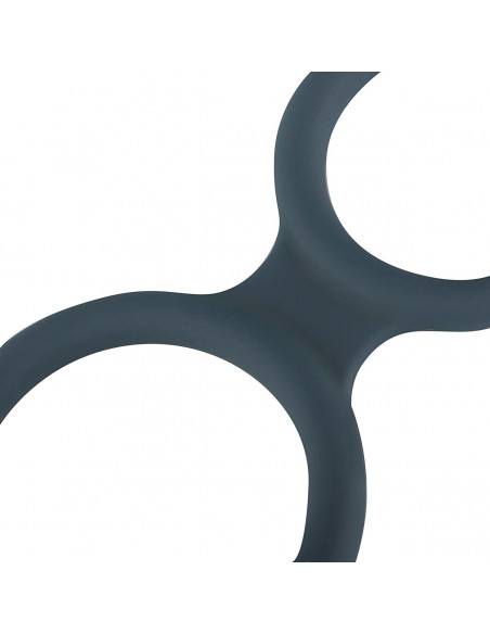 Pierścień erekcyjny Triple Ring - Pierścienie erekcyjne niewibrujące - 5
