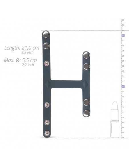 Pierścień erekcyjny Boners T-Shape Ball Splitter - Pierścienie erekcyjne niewibrujące - 6