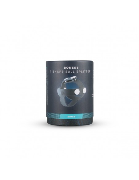 Pierścień erekcyjny Boners T-Shape Ball Splitter - Pierścienie erekcyjne niewibrujące - 7