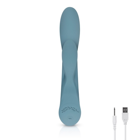 Wibrator króliczek Bloom Violet z technologią Swipe, silikon medyczny, 21 cm - 5