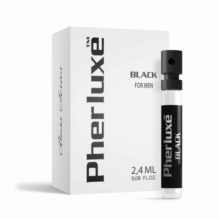 Feromony Męskie Pherluxe Black For Men 2,4 ml - 1