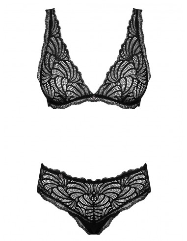 Komplet Bielizny Sweetia 2-Częściowy Czarny L/Xl - Komplety bielizny erotycznej - 5