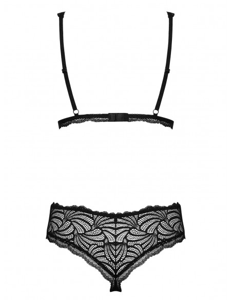 Komplet Bielizny Sweetia 2-Częściowy Czarny L/Xl - Komplety bielizny erotycznej - 6
