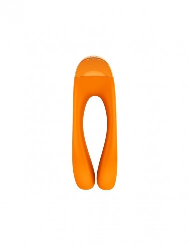 Nakładka wibrująca Candy Cane Finger Vibrator ( Orange ) - Nakładki na palce - 3