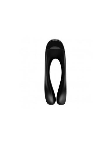 Nakładka wibrująca Candy Cane Finger Vibrator ( Black ) - Nakładki na palce - 2