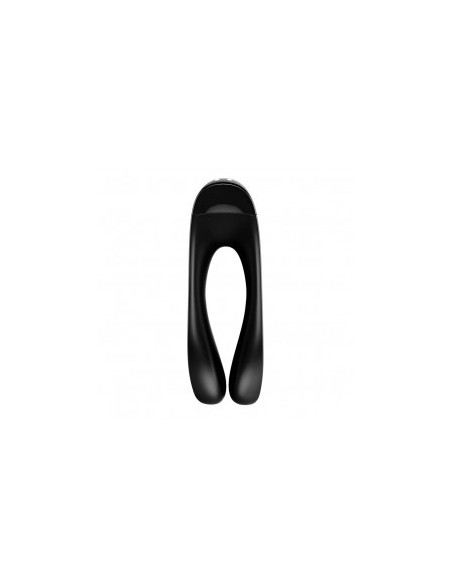 Nakładka wibrująca Candy Cane Finger Vibrator ( Black ) - Nakładki na palce - 2