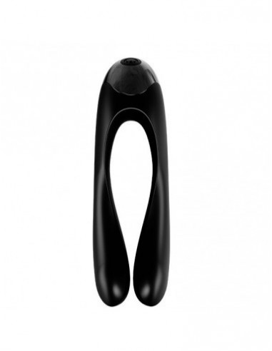 Nakładka wibrująca Candy Cane Finger Vibrator ( Black ) - Nakładki na palce - 3