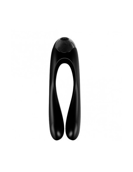 Nakładka wibrująca Candy Cane Finger Vibrator ( Black ) - Nakładki na palce - 3