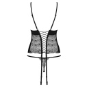 Zestaw Sharlotte Gorset I Stringi Czarny - 6
