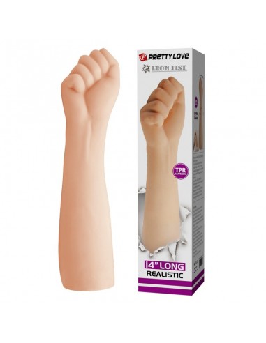 Dildo Gigant XXL BAILE Iron Fist 35,5 cm w kształcie pięści - Dilda giganty - 3