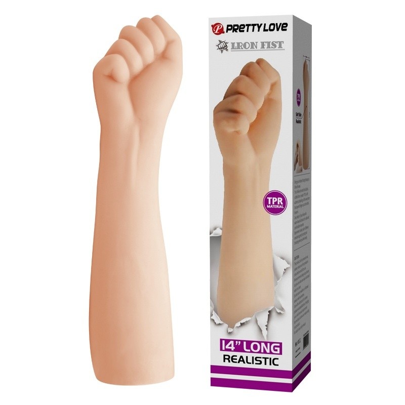 Dildo ręczne Iron Fist 14 cali (36 cm) - realistyczny model pięści - 3