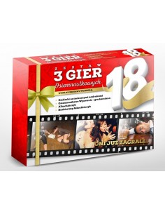 Zestaw 3 gier Osiemnastkowy - Urodziny, 18-stka - 1