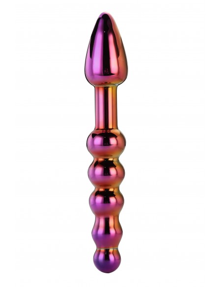 Dildo analne Glamour Glass Ridged - Pozostałe gadżety analne - 3