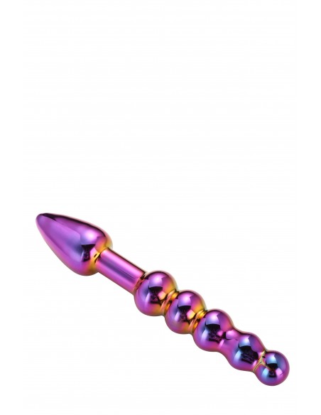Dildo analne Glamour Glass Ridged - Pozostałe gadżety analne - 5