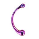 Szklane Dildo Glamour Glass Curved Wand - 3